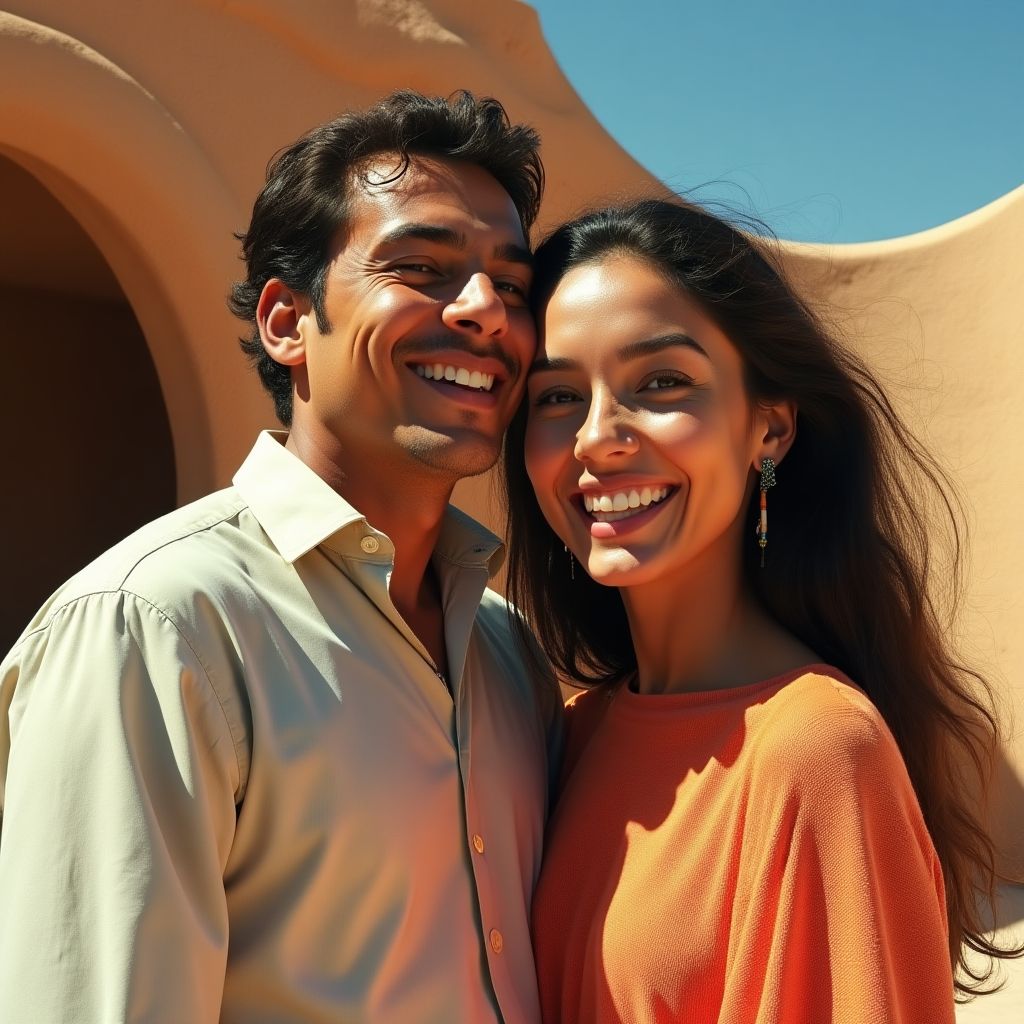Foto de Marcela y Roberto Díaz, usuarios de FinanzAR
